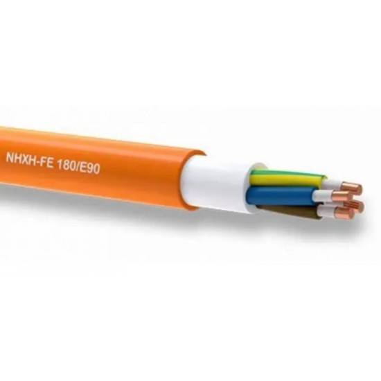 Cablu electric NHXH-J FE180 E90 3X1.5mm - NHXH-J FE180 E90 3X1.5